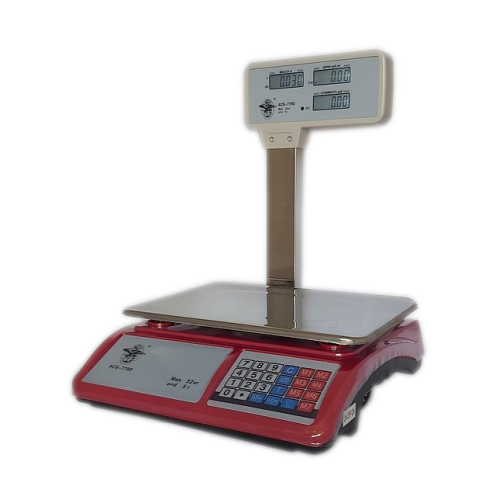 Весы бытовые ACS-779D (32кг/5г) LCD стойка