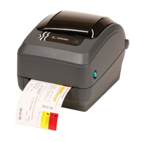 Принтер этикеток Zebra GX 430t (термо-трансфер, 300dpi, RS-232, USB, LPT)