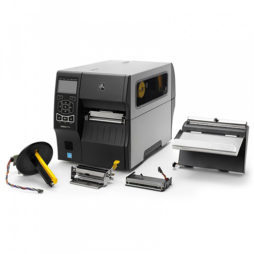 Принтер этикеток Zebra ZT410 (термо-трансфер 203dpi, RS, USB, Ethernet, Bluetooth, Намотка подложки)