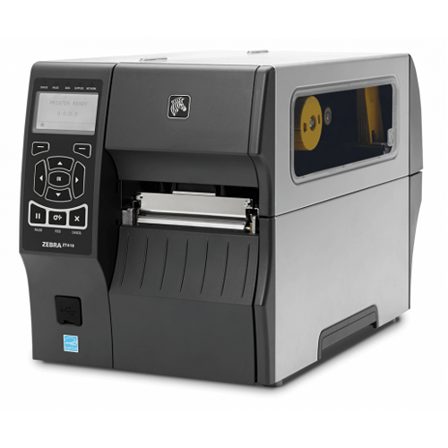 Принтер этикеток Zebra ZT410 (термо-трансфер 203dpi, COM, USB, Ethernet, Bluetooth, USB Host, Нож)