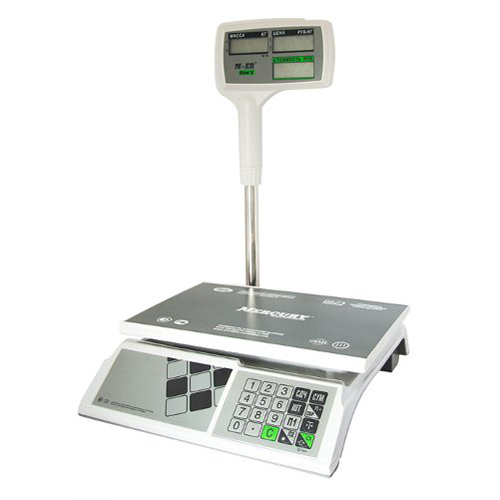 Весы торговые M-ER 326ACPX – 15.2 с АКБ (стойка) LCD