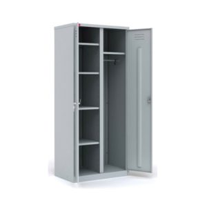 Двухсекционный металлический шкаф для одежды ШРМ – С/500
