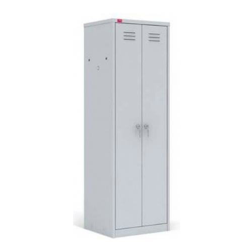 Двухсекционный металлический шкаф для одежды ШРМ – С/500